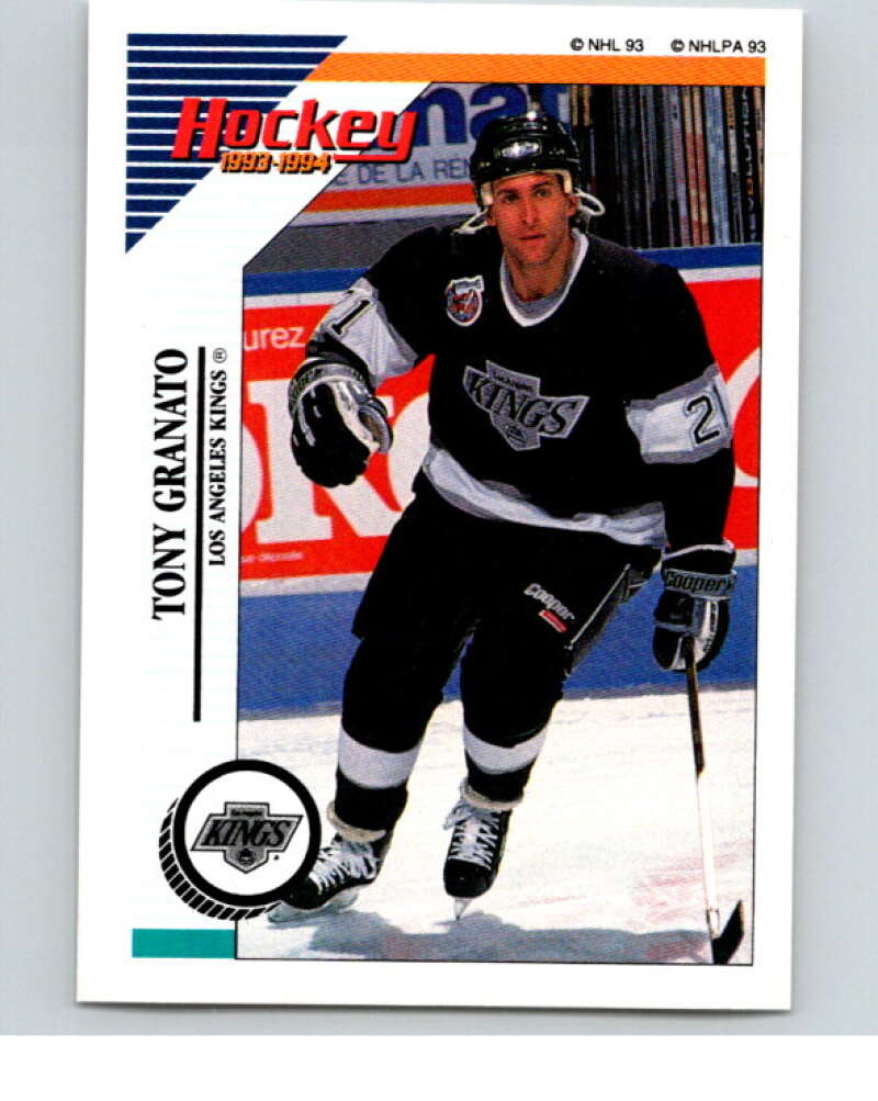 1993-94 Panini Stickers Hockey #203 Tony Granato Los Angeles Kings V83750 Image 1