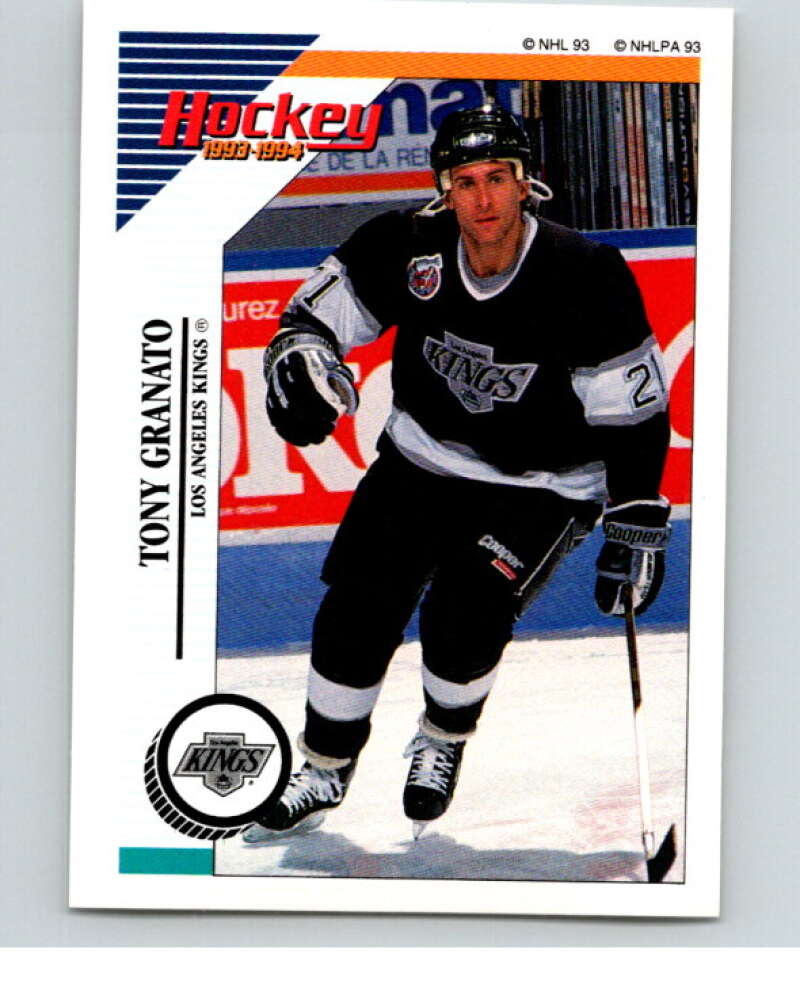 1993-94 Panini Stickers Hockey #203 Tony Granato Los Angeles Kings V83752 Image 1