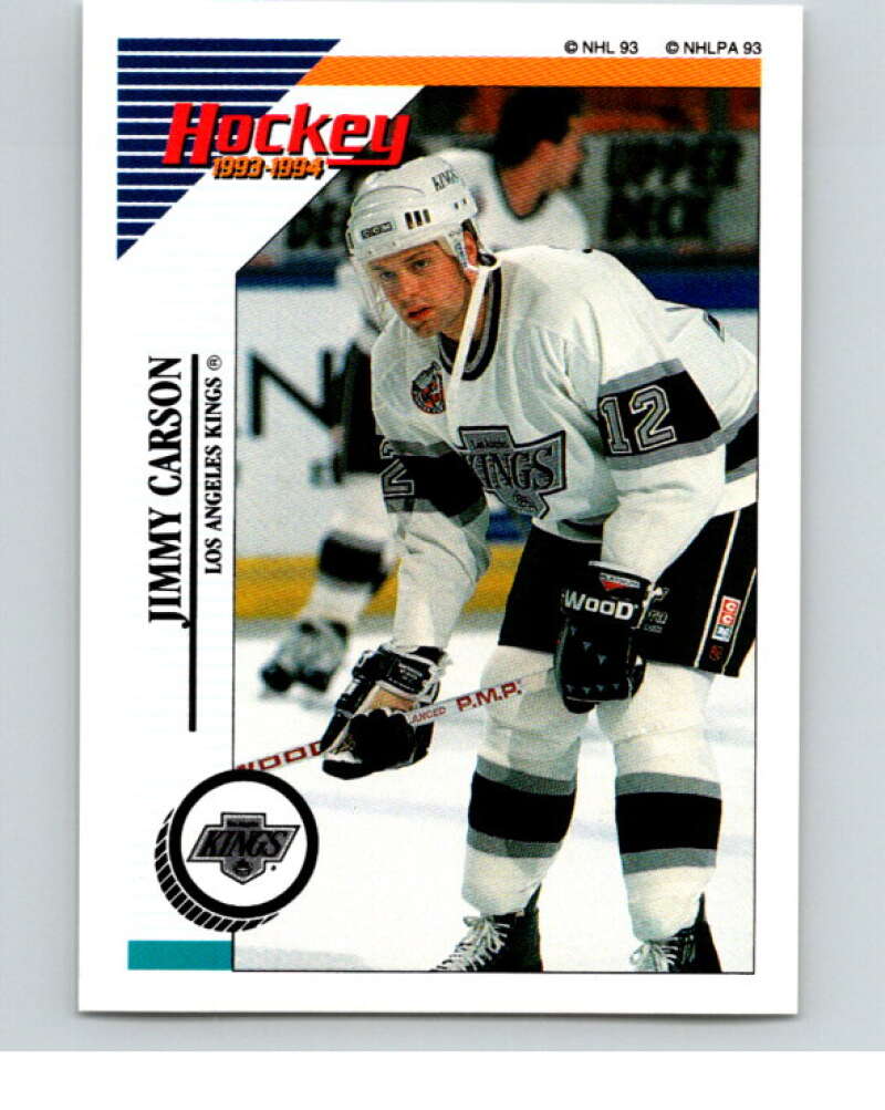 1993-94 Panini Stickers Hockey #204 Jimmy Carson V83754 Image 1