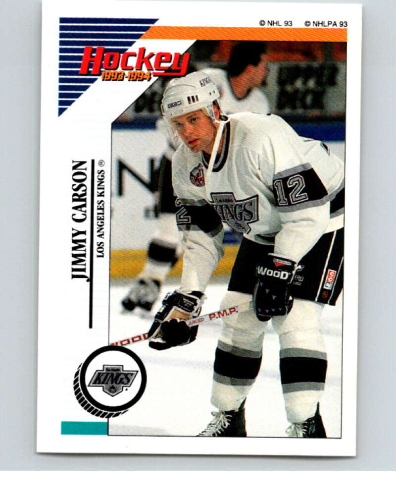 1993-94 Panini Stickers Hockey #204 Jimmy Carson V83755 Image 1