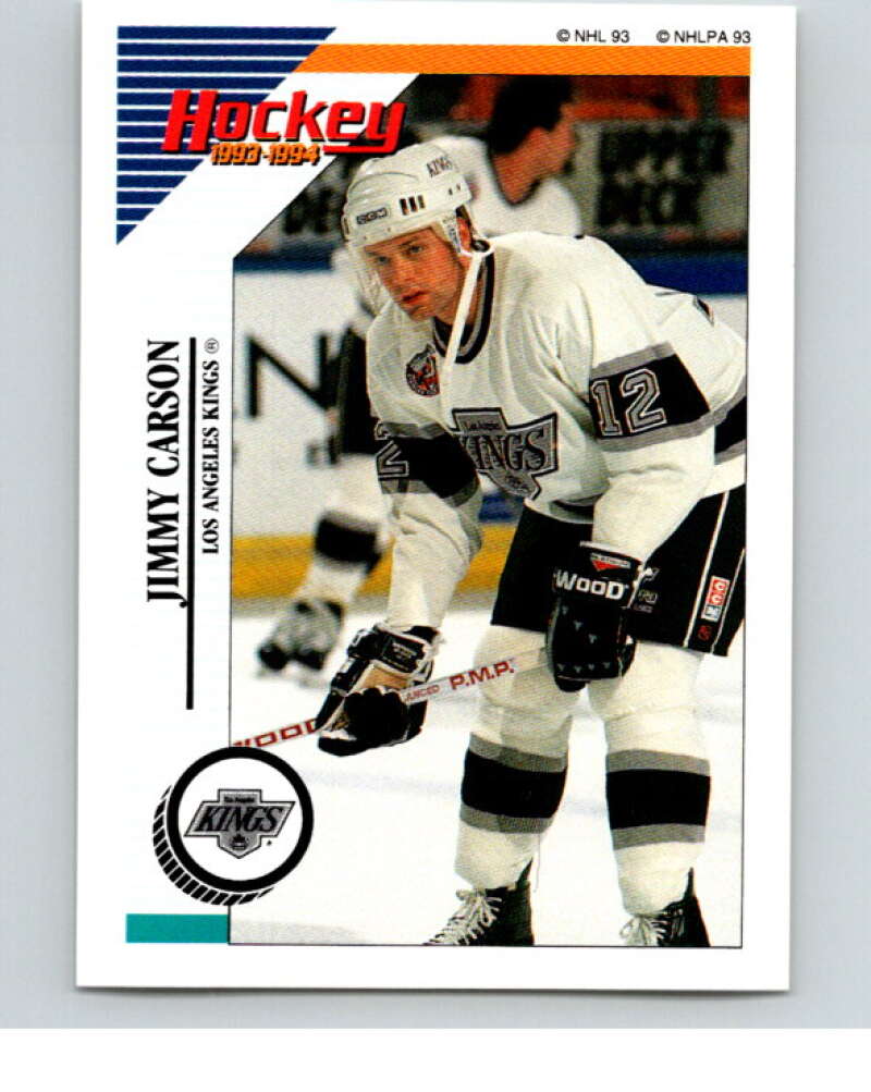 1993-94 Panini Stickers Hockey #204 Jimmy Carson V83756 Image 1