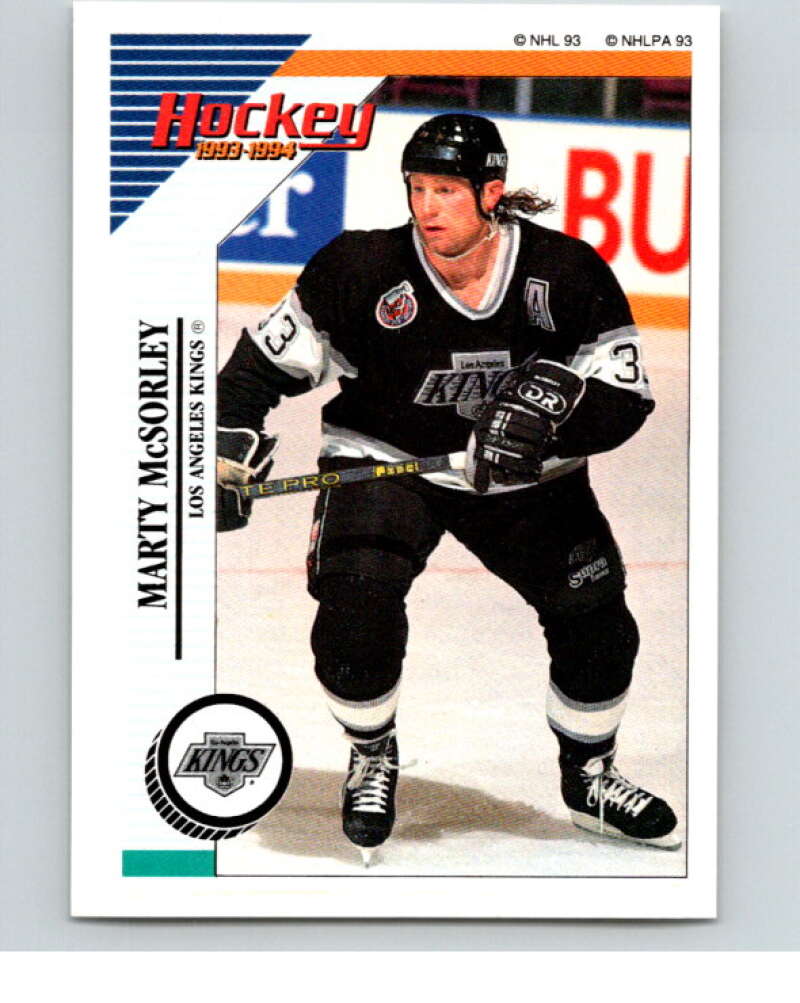 1993-94 Panini Stickers Hockey #208 Marty McSorley V83767 Image 1