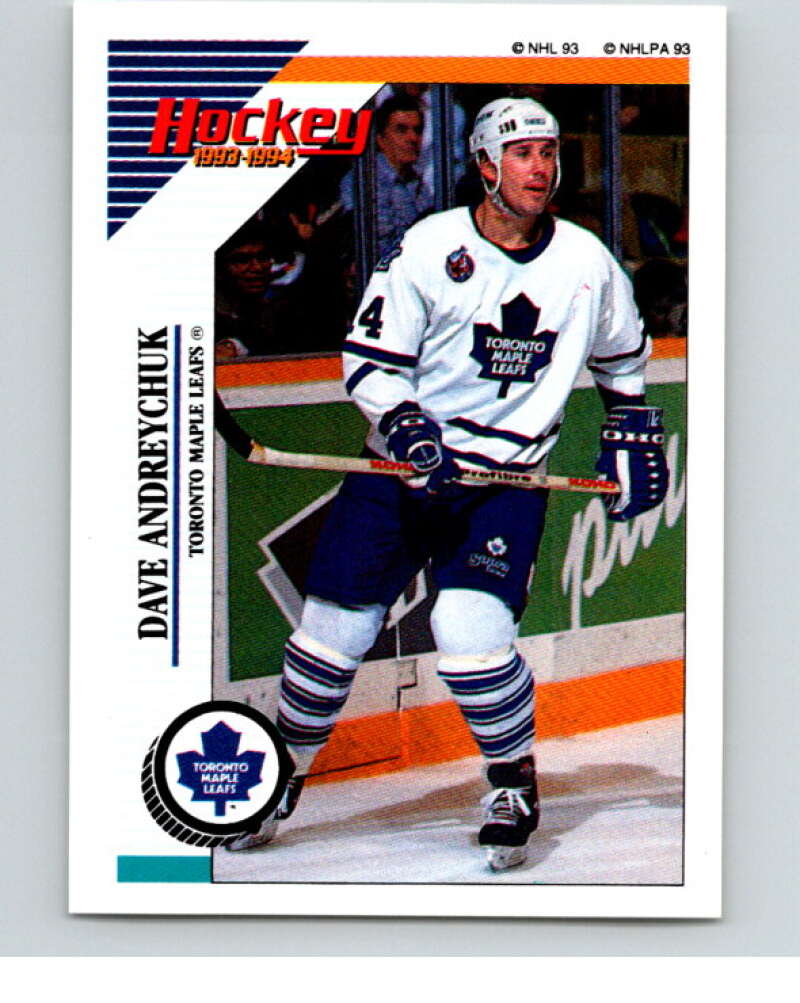 1993-94 Panini Stickers Hockey #223 Dave Andreychuk Toronto Maple Leafs V83809 Image 1