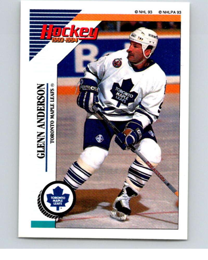 1993-94 Panini Stickers Hockey #225 Glenn Anderson V83814 Image 1