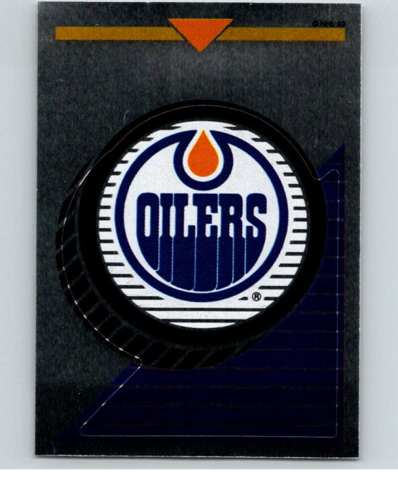 1993-94 Panini Stickers Hockey #233 Oilers Logo V83846 Image 1