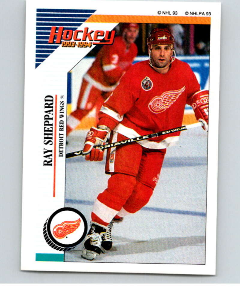 1993-94 Panini Stickers Hockey #247 Ray Sheppard Detroit Red Wings V83895 Image 1