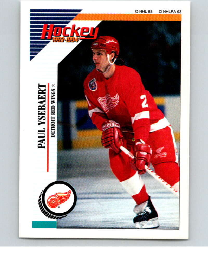1993-94 Panini Stickers Hockey #248 Paul Ysebaert V83898 Image 1