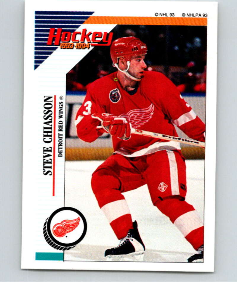 1993-94 Panini Stickers Hockey #251 Steve Chiasson Detroit Red Wings V83903 Image 1