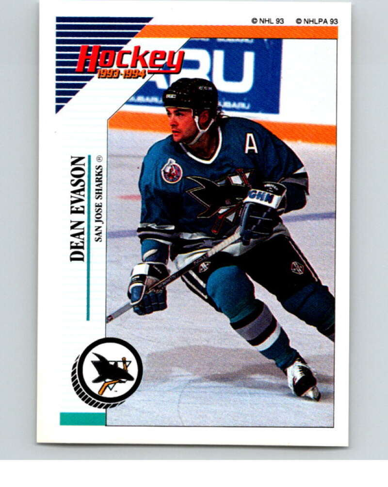 1993-94 Panini Stickers Hockey #259 Dean Evason Dallas Stars V83919 Image 1