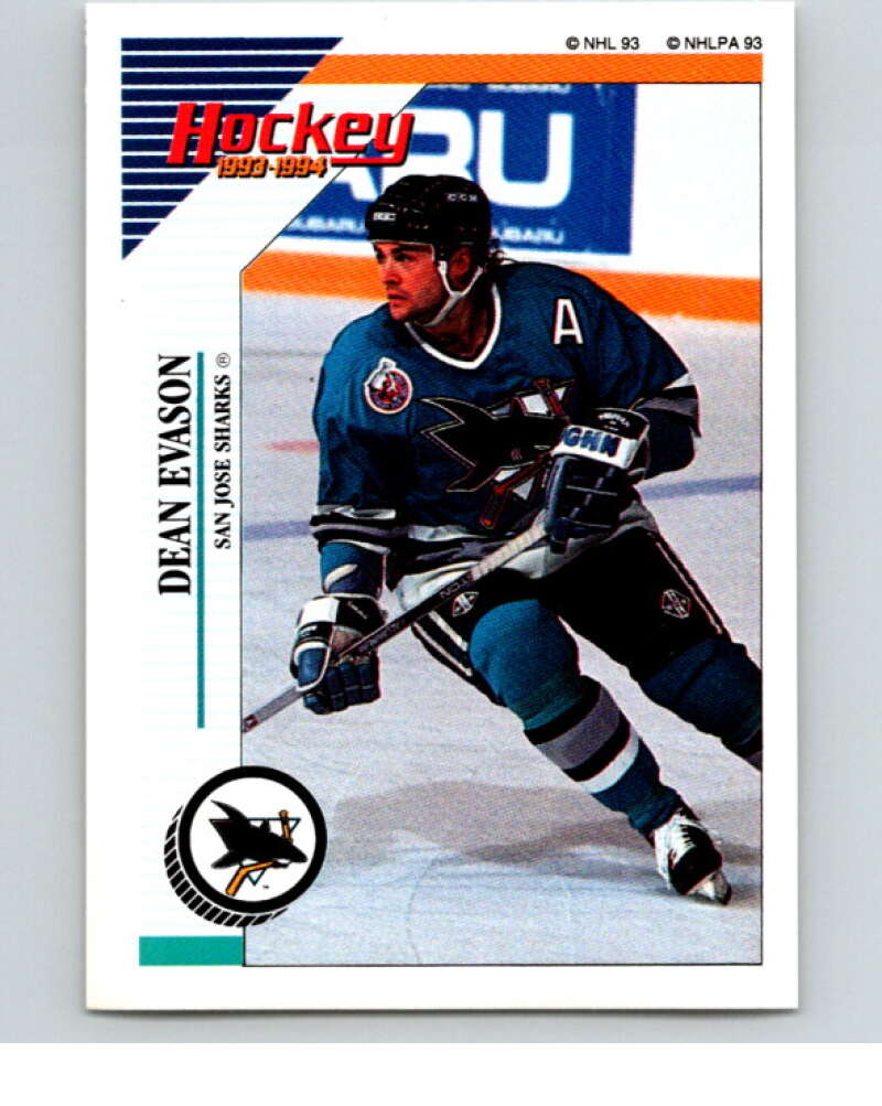 1993-94 Panini Stickers Hockey #259 Dean Evason Dallas Stars V83920 Image 1