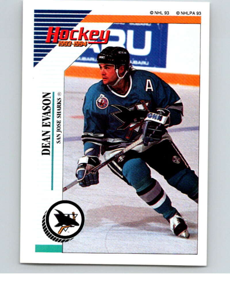 1993-94 Panini Stickers Hockey #259 Dean Evason Dallas Stars V83921 Image 1