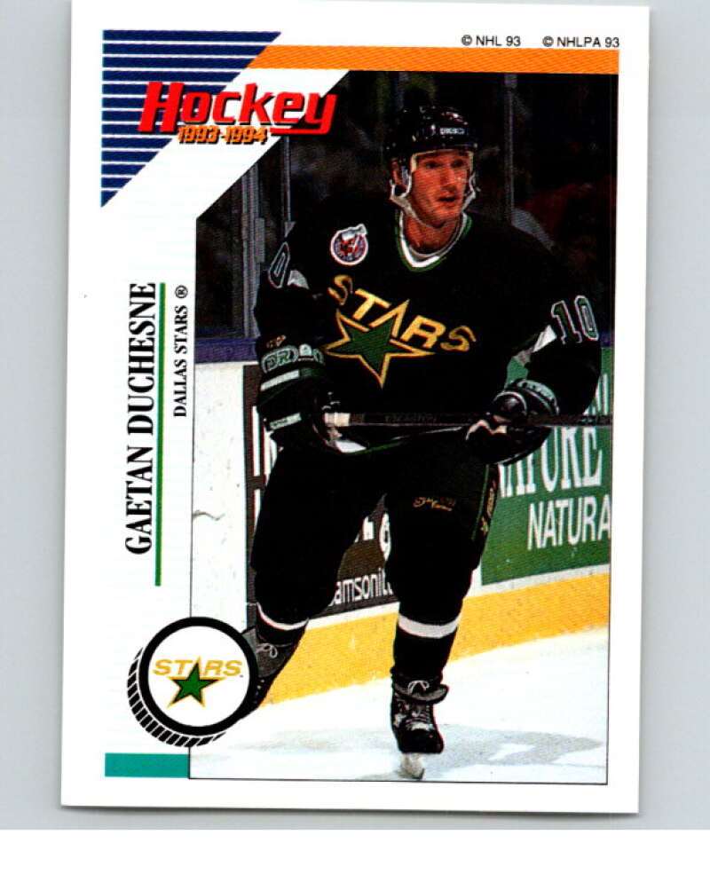 1993-94 Panini Stickers Hockey #273 Gaetan Duchesne San Jose Sharks V83955 Image 1