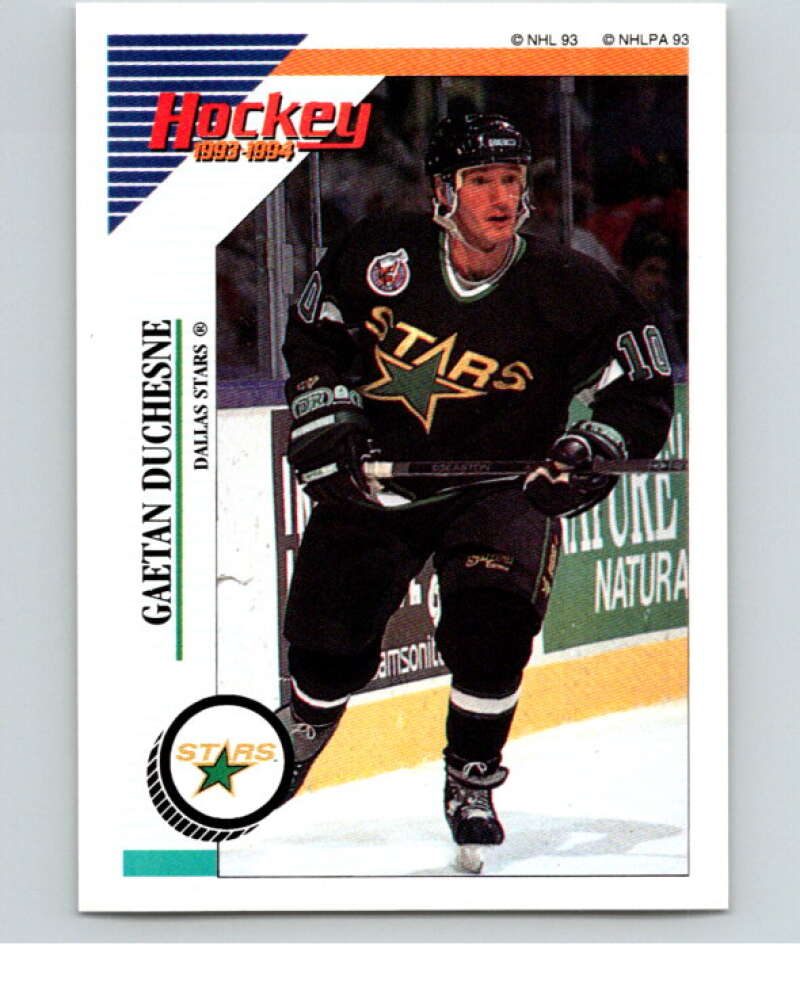 1993-94 Panini Stickers Hockey #273 Gaetan Duchesne San Jose Sharks V83956 Image 1