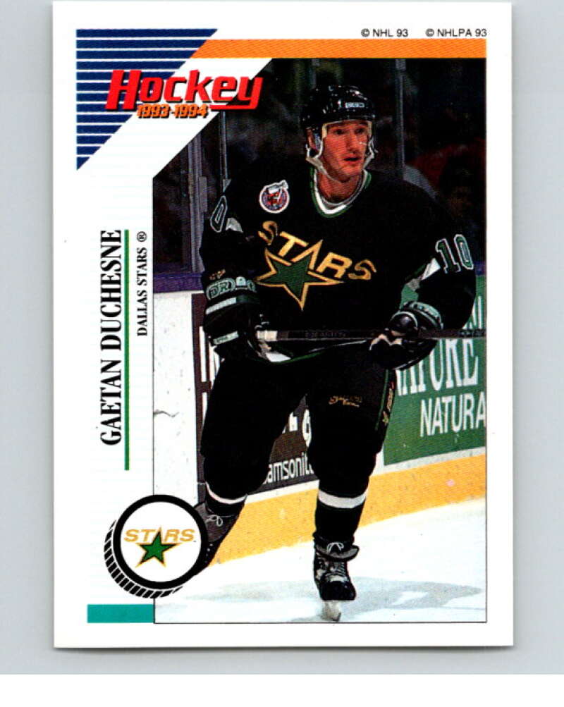 1993-94 Panini Stickers Hockey #273 Gaetan Duchesne San Jose Sharks V83958 Image 1