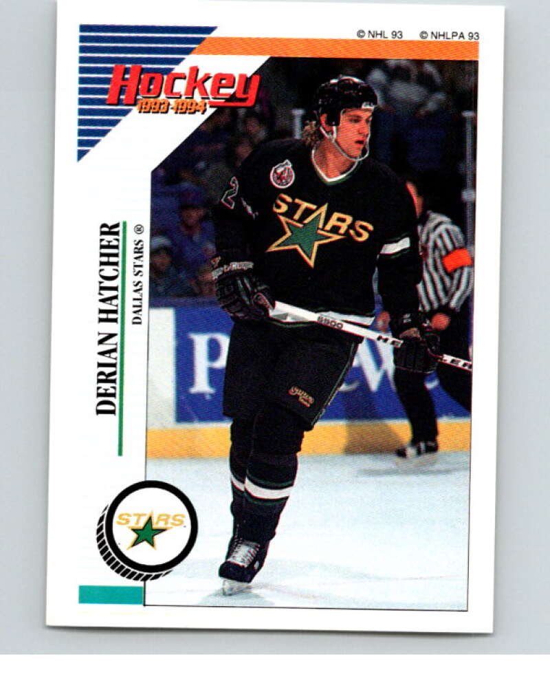 1993-94 Panini Stickers Hockey #274 Derian Hatcher Dallas Stars V83960 Image 1