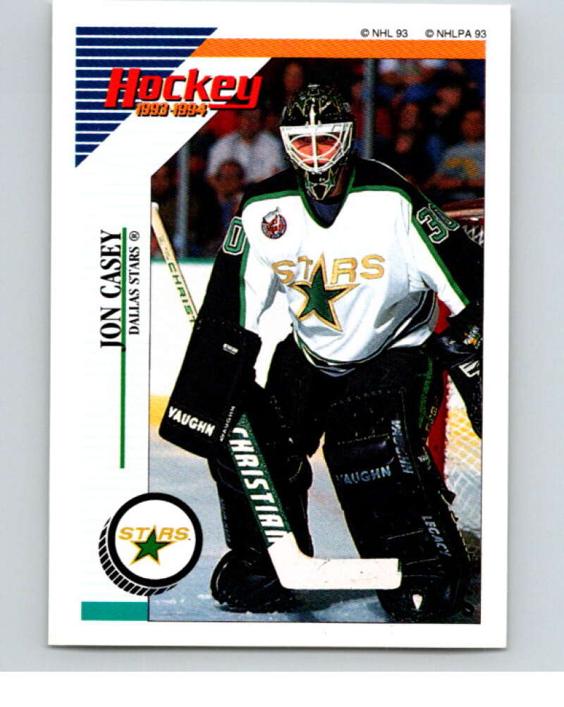 1993-94 Panini Stickers Hockey #276 Jon Casey V83964 Image 1