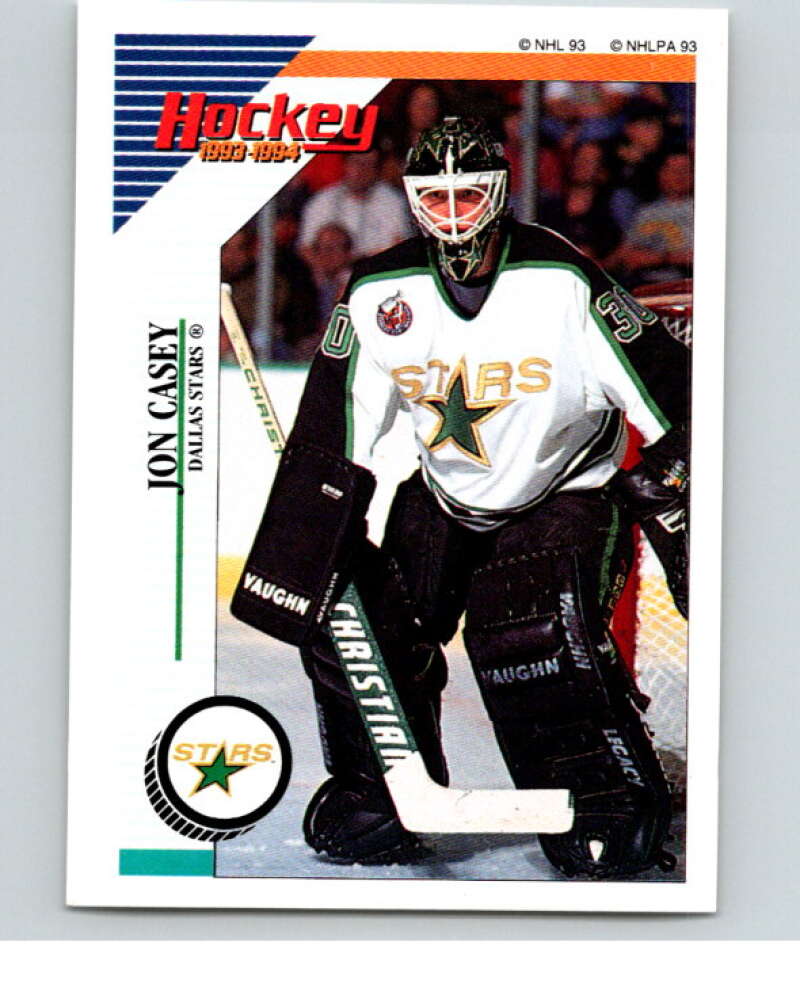 1993-94 Panini Stickers Hockey #276 Jon Casey V83967 Image 1