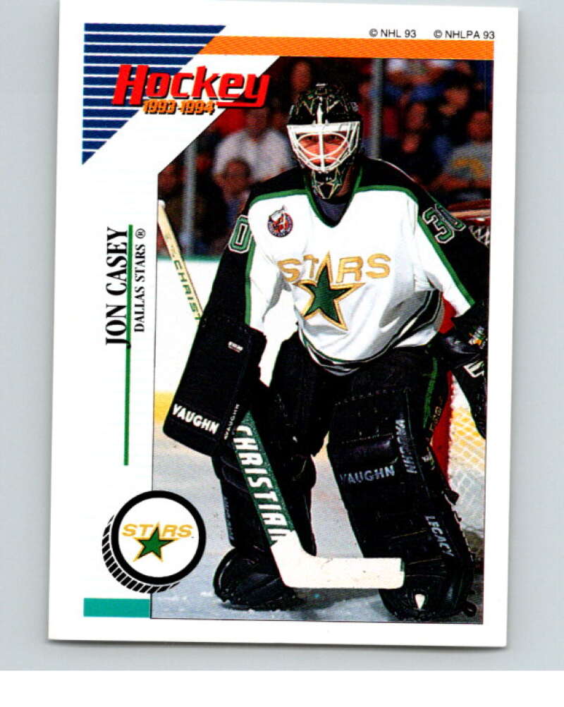 1993-94 Panini Stickers Hockey #276 Jon Casey V83968 Image 1