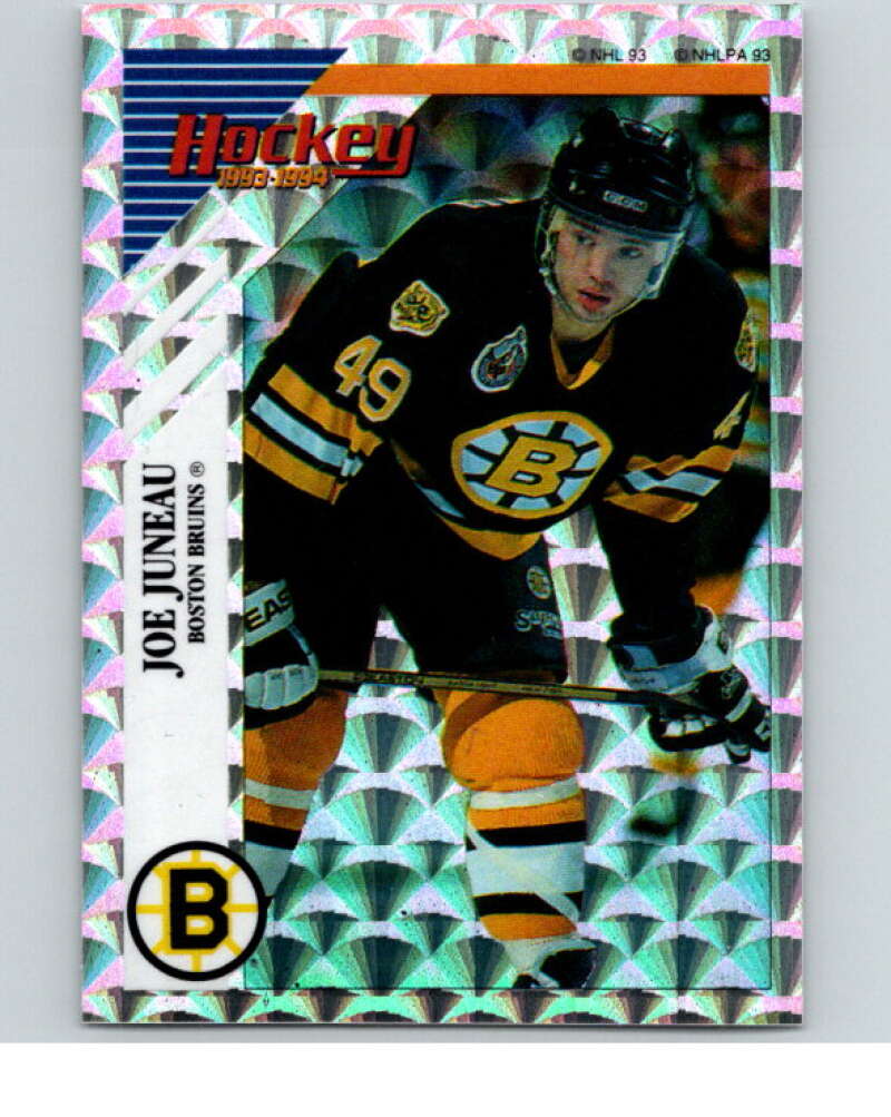 1993-94 Panini Stickers Hockey #A Joe Juneau V83969 Image 1