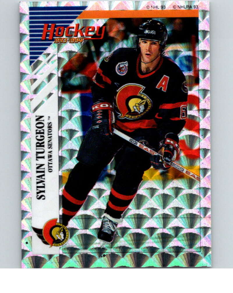 1993-94 Panini Stickers Hockey #K Sylvain Turgeon Ottawa Senators V84001 Image 1