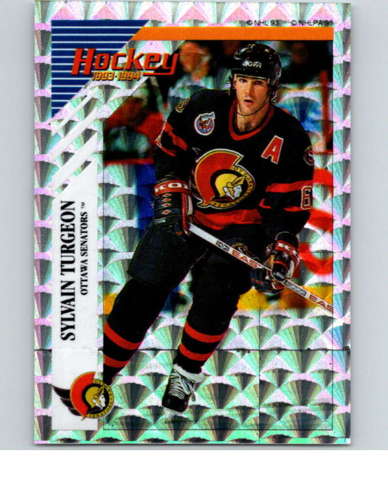 1993-94 Panini Stickers Hockey #K Sylvain Turgeon Ottawa Senators V84002 Image 1