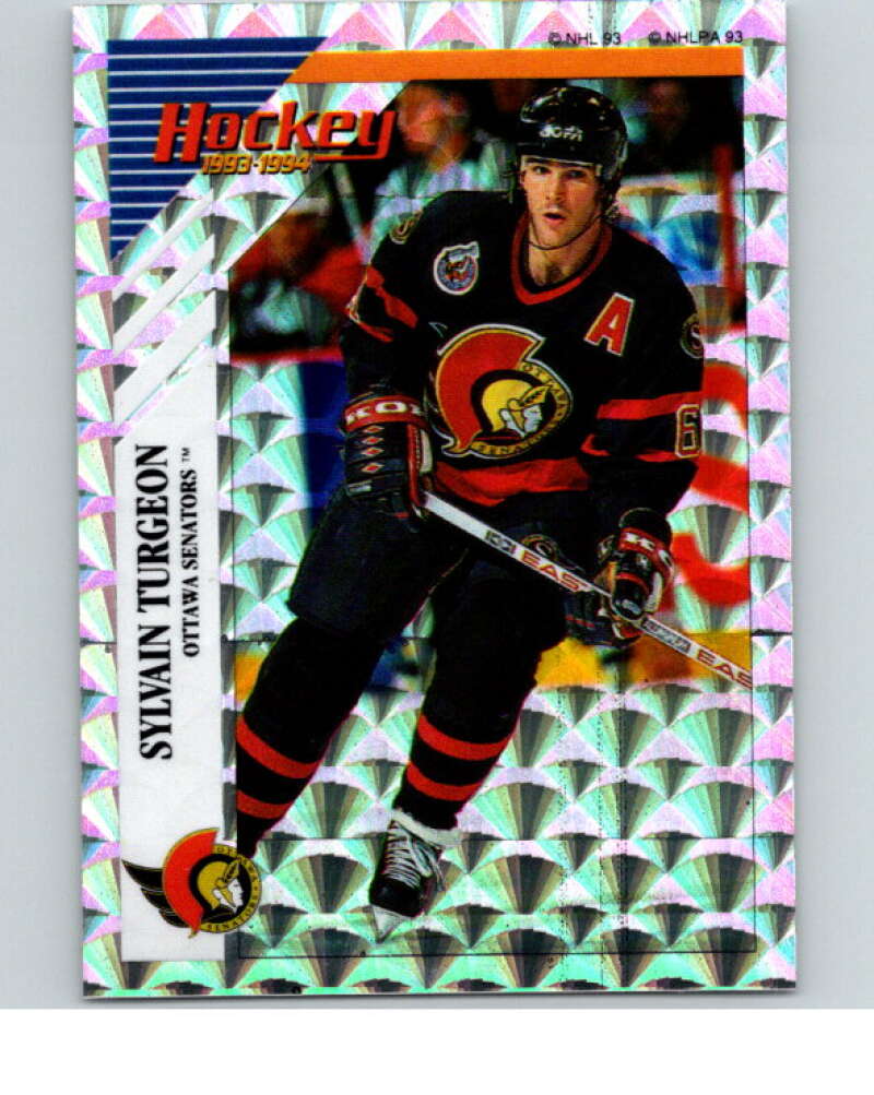 1993-94 Panini Stickers Hockey #K Sylvain Turgeon Ottawa Senators V84004 Image 1