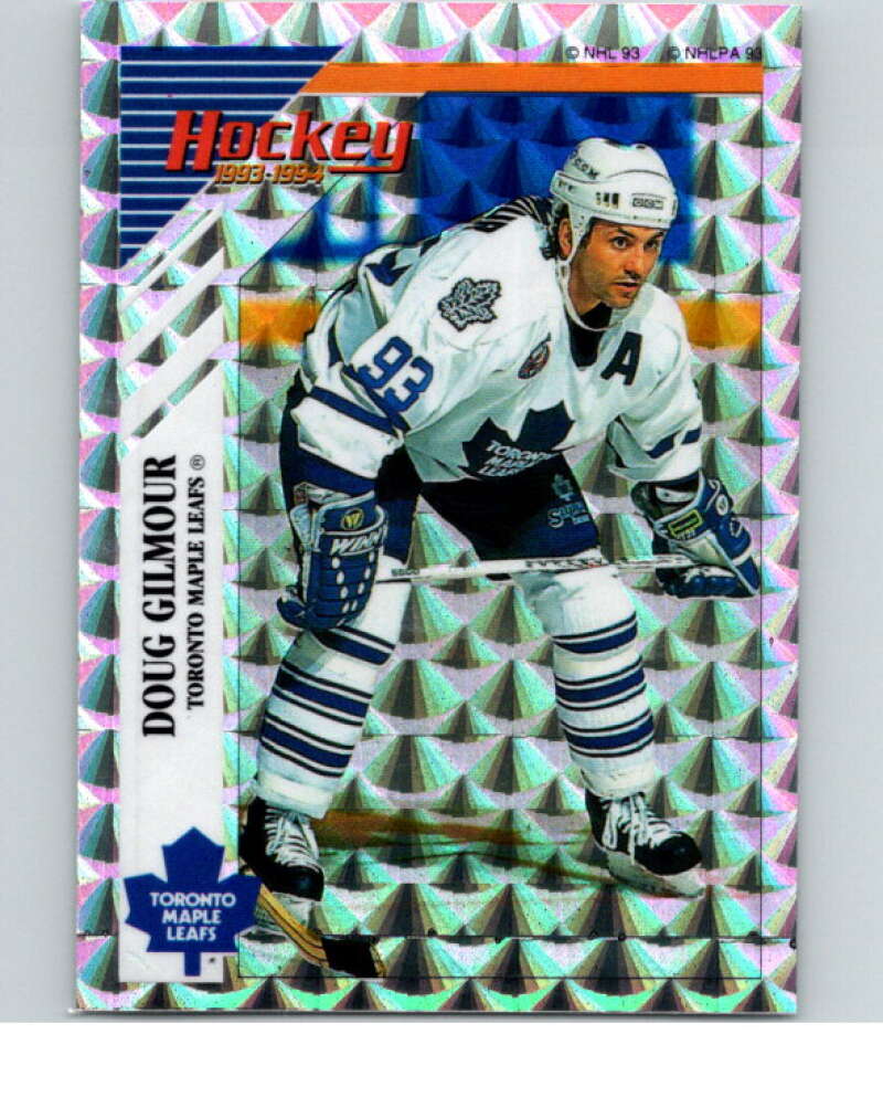 1993-94 Panini Stickers Hockey #T Doug Gilmour Toronto Maple Leafs V84024 Image 1