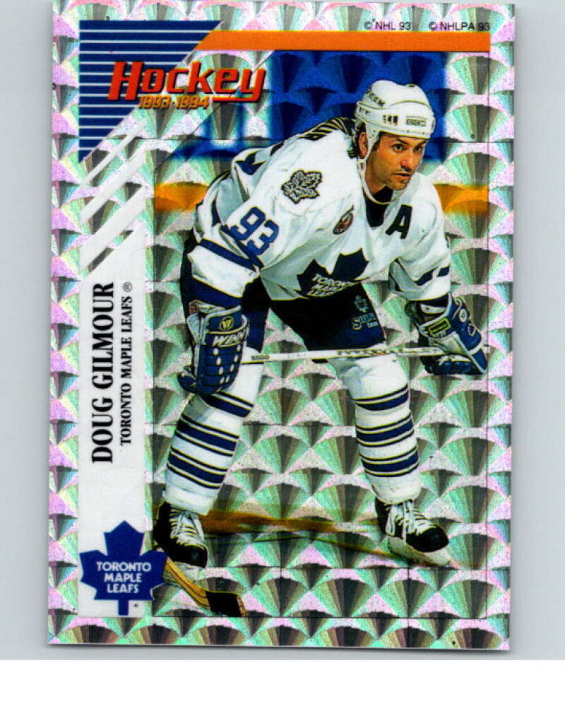 1993-94 Panini Stickers Hockey #T Doug Gilmour Toronto Maple Leafs V84026 Image 1