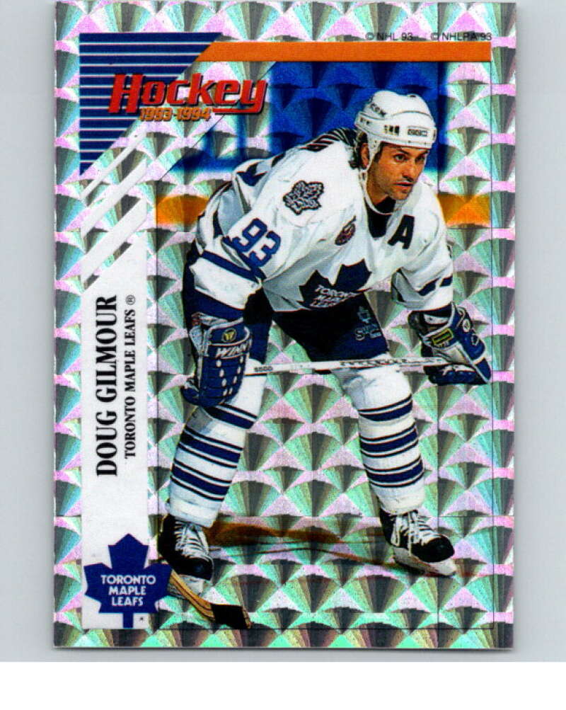 1993-94 Panini Stickers Hockey #T Doug Gilmour Toronto Maple Leafs V84027 Image 1