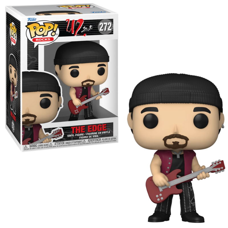 Funko Pop - 272 Rocks - U2 - The Edge Vinyl Figure Image 1