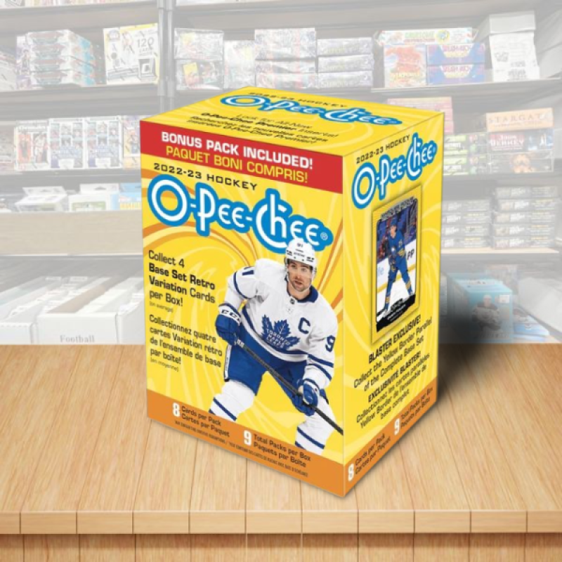 2022-23 Upper Deck O-Pee-Chee Hockey Blaster Factory Sealed Box Image 1