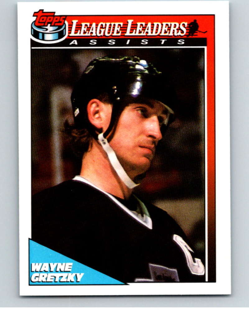 1991-92 O-Pee-Chee #224 Wayne Gretzky LL Los Angeles Kings V84098 Image 1