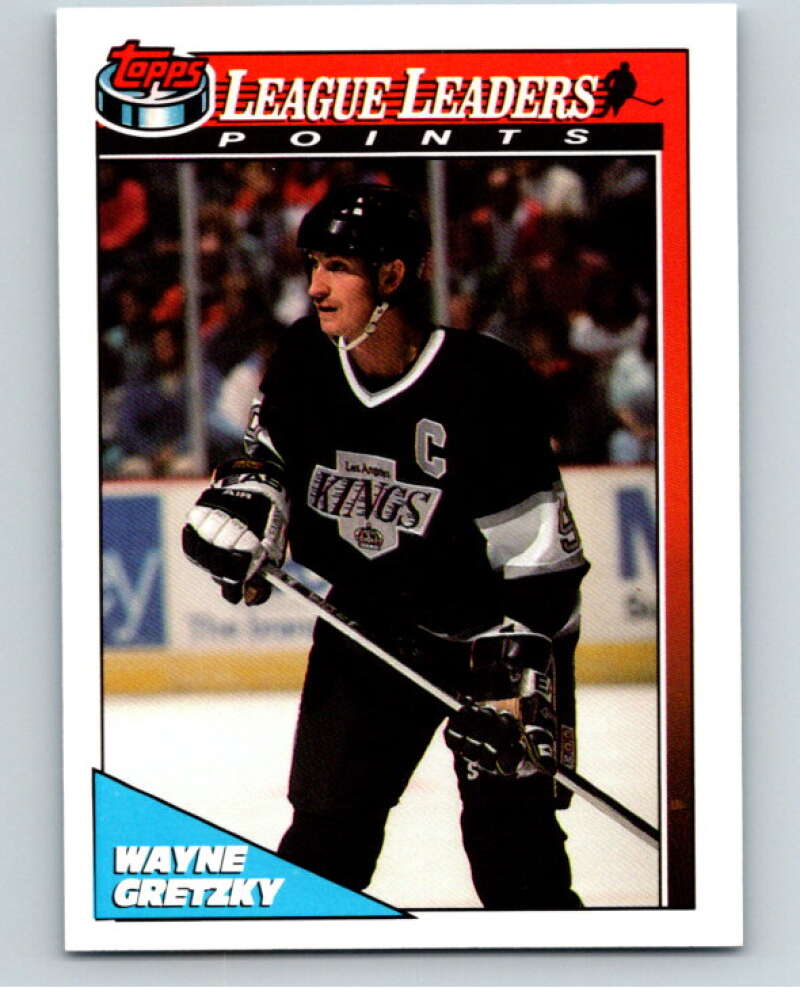 1991-92 O-Pee-Chee #257 Wayne Gretzky LL Los Angeles Kings V84100 Image 1