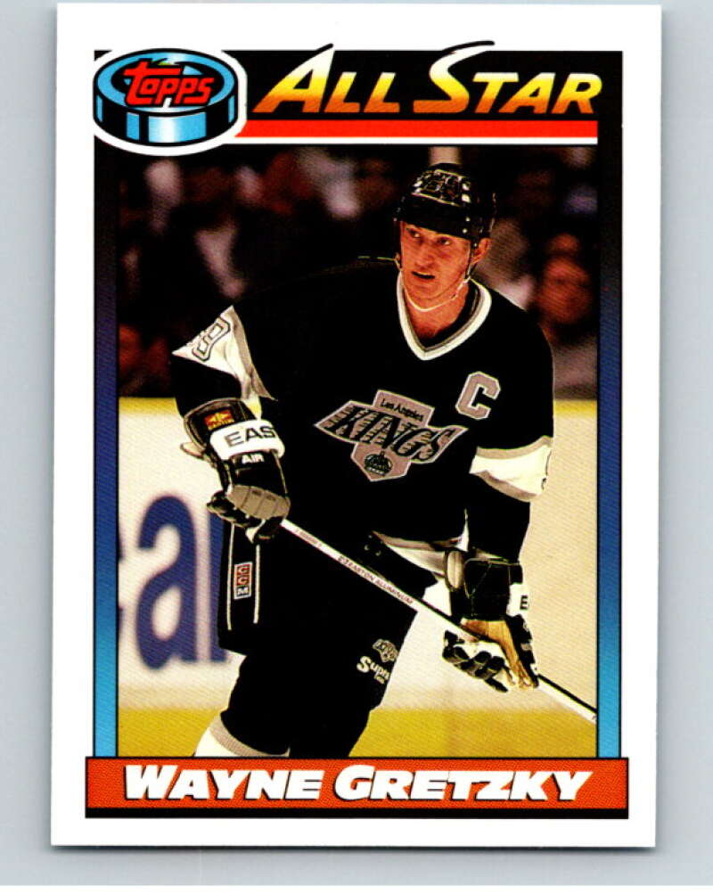 1991-92 O-Pee-Chee #258 Wayne Gretzky AS Los Angeles Kings V84102 Image 1