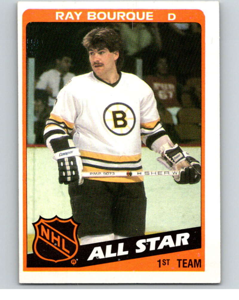 1984-85 Topps #157 Ray Bourque AS Boston Bruins V84119 Image 1