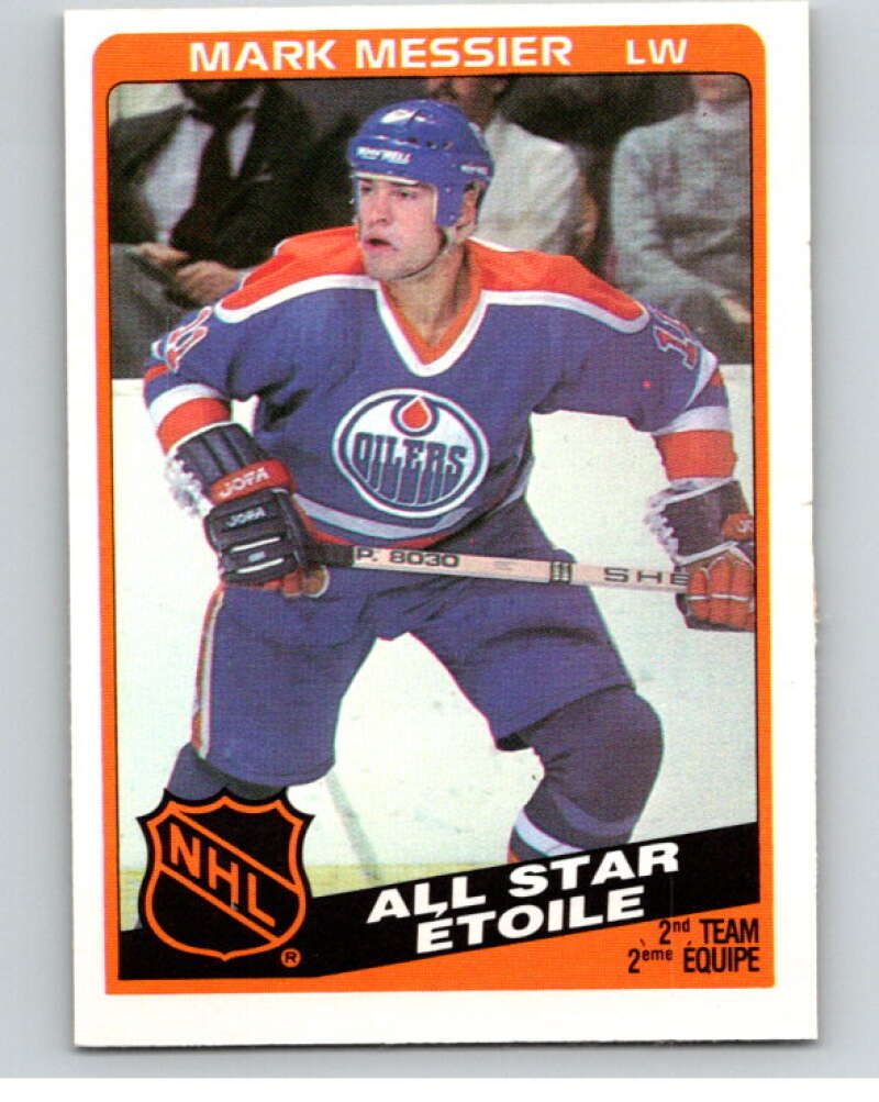 1984-85 O-Pee-Chee #213 Mark Messier AS Edmonton Oilers V84121 Image 1