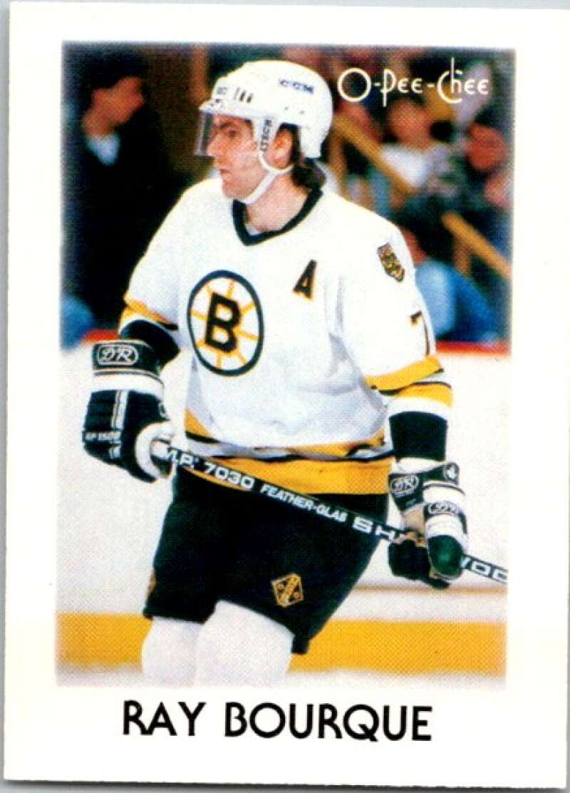 1987-88 O-Pee-Chee Minis #4 Ray Bourque Boston Bruins V84152 Image 1