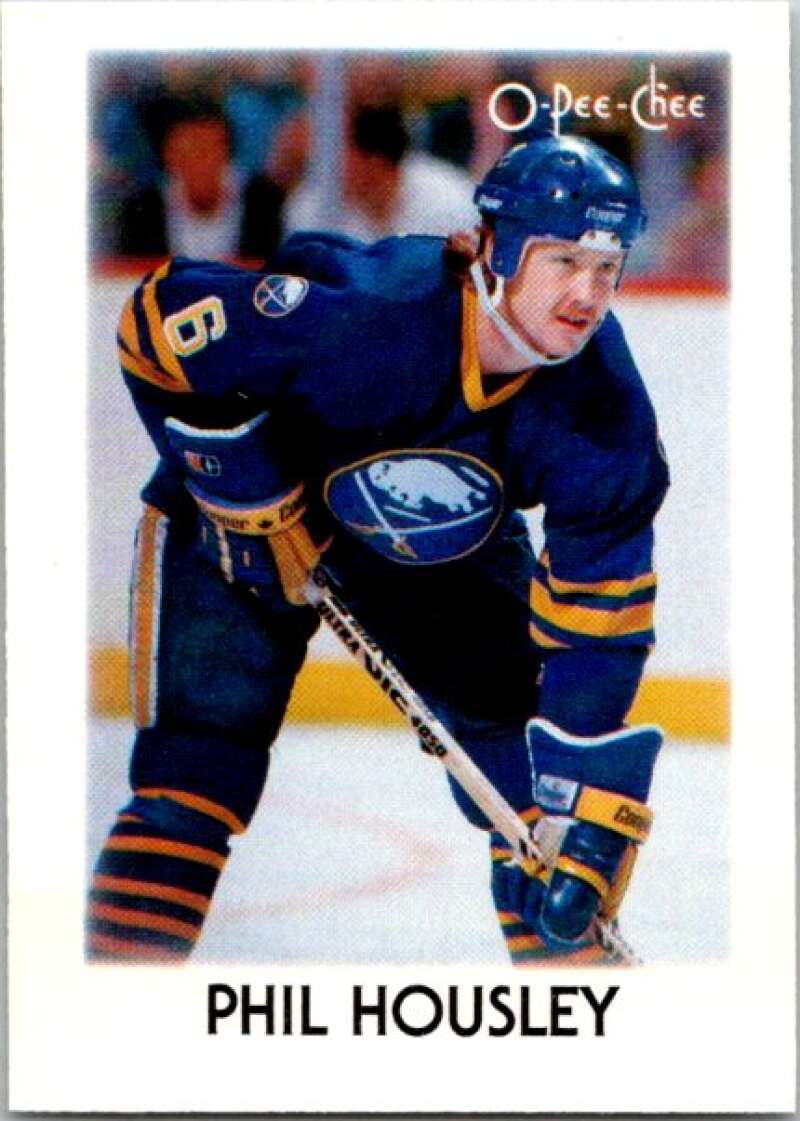 1987-88 O-Pee-Chee Minis #17 Phil Housley Buffalo Sabres V84226 Image 1