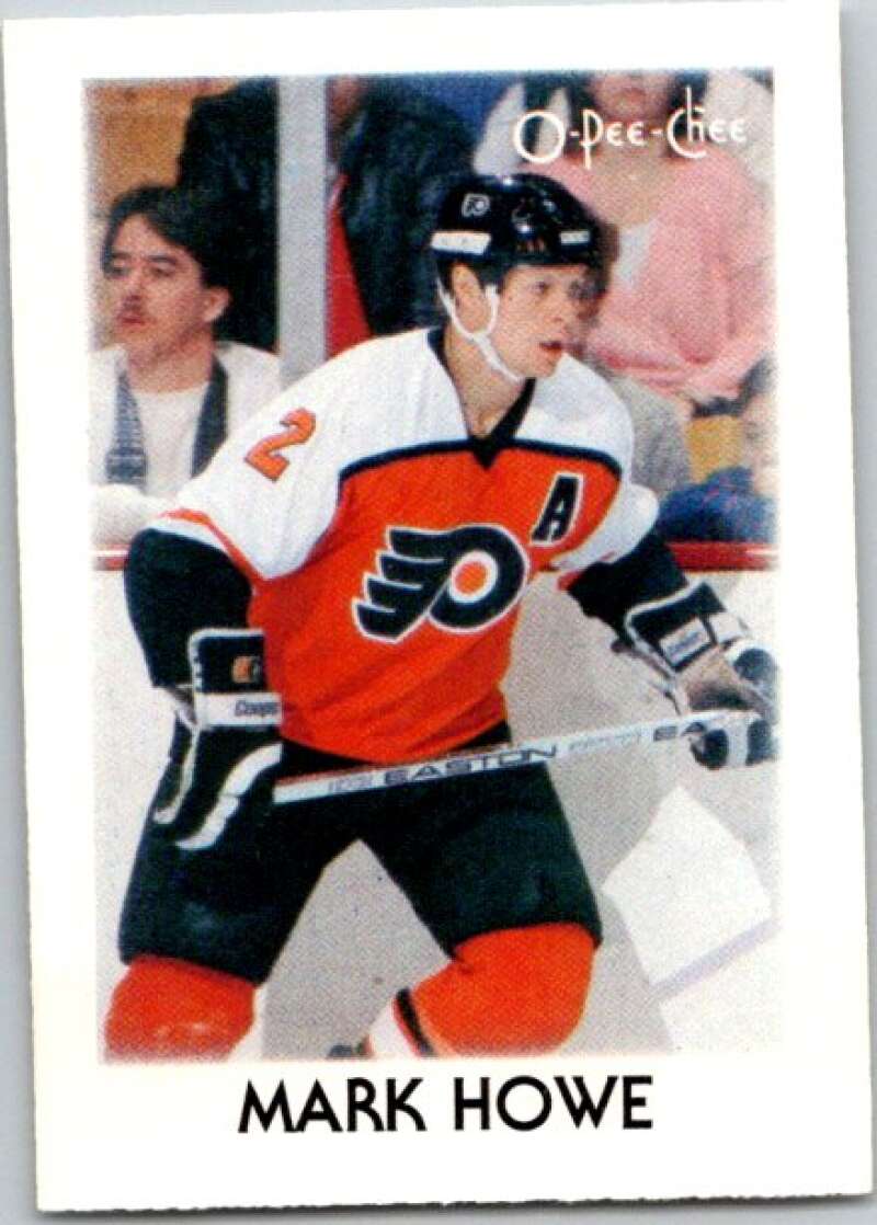 1987-88 O-Pee-Chee Minis #18 Mark Howe Philadelphia Flyers V84229 Image 1