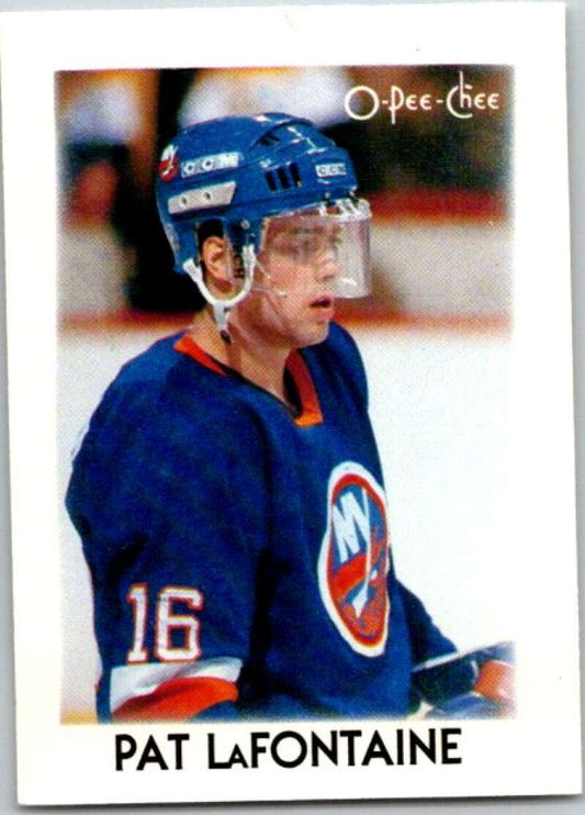 1987-88 O-Pee-Chee Minis #22 Pat LaFontaine  New York Islanders  V84247 Image 1