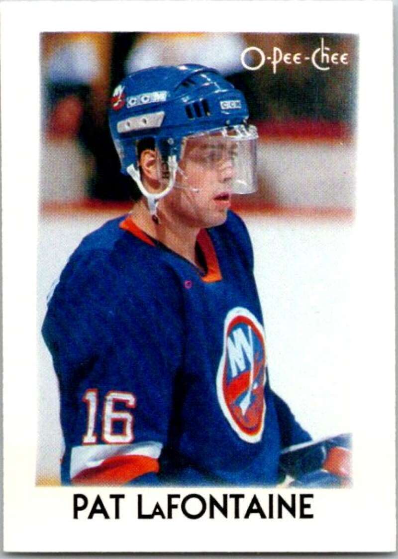 1987-88 O-Pee-Chee Minis #22 Pat LaFontaine New York Islanders V84248 Image 1