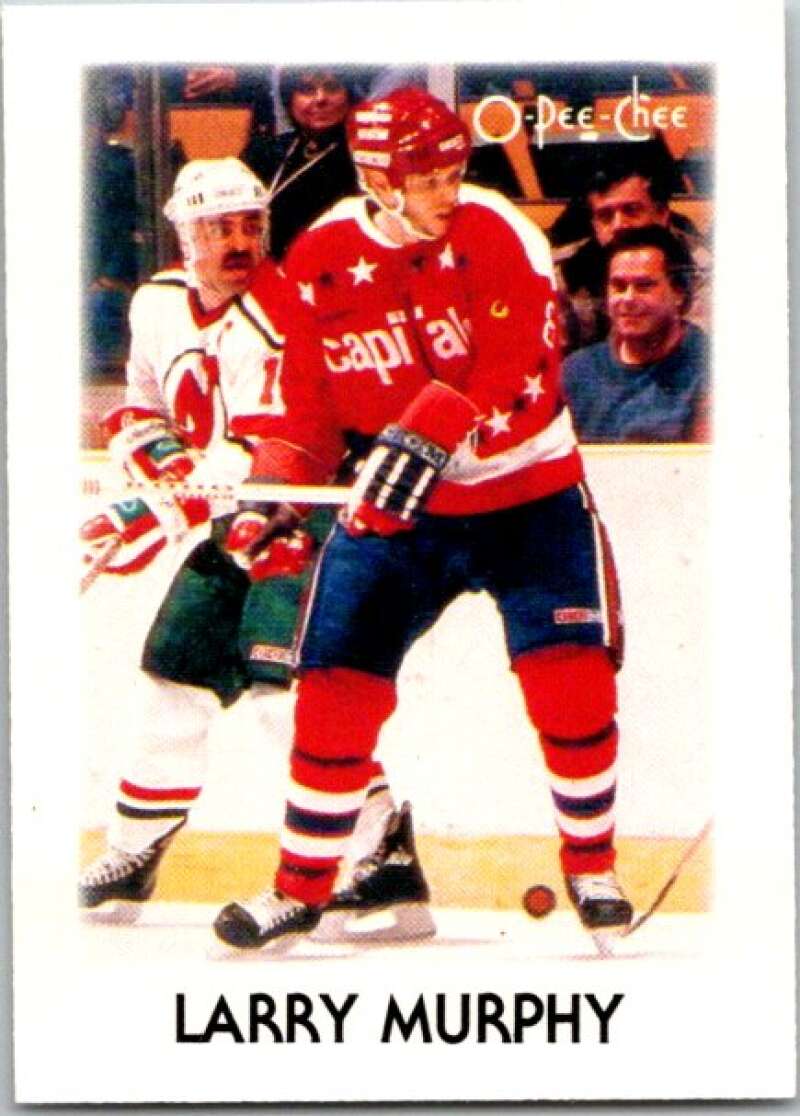 1987-88 O-Pee-Chee Minis #31 Larry Murphy Washington Capitals V84289 Image 1
