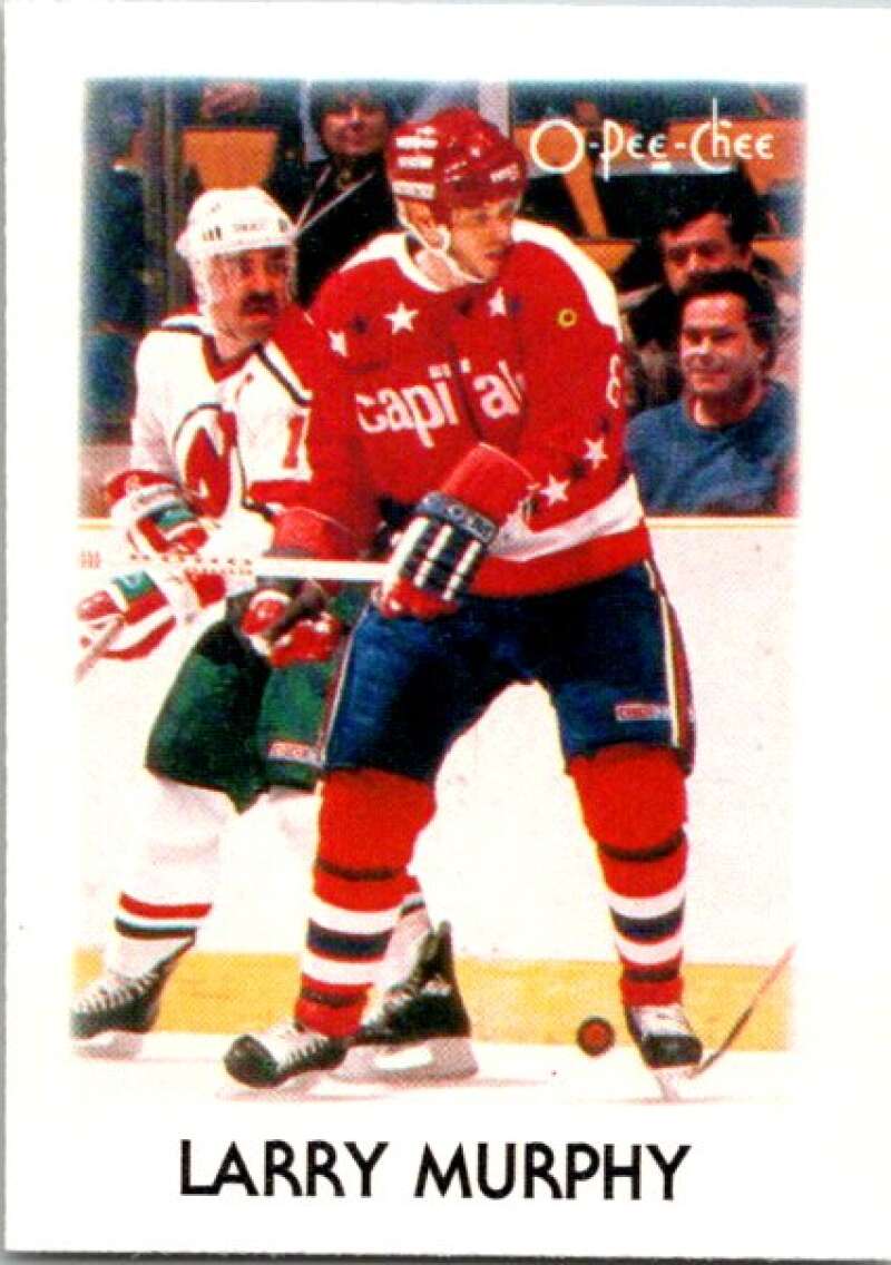 1987-88 O-Pee-Chee Minis #31 Larry Murphy Washington Capitals V84290 Image 1