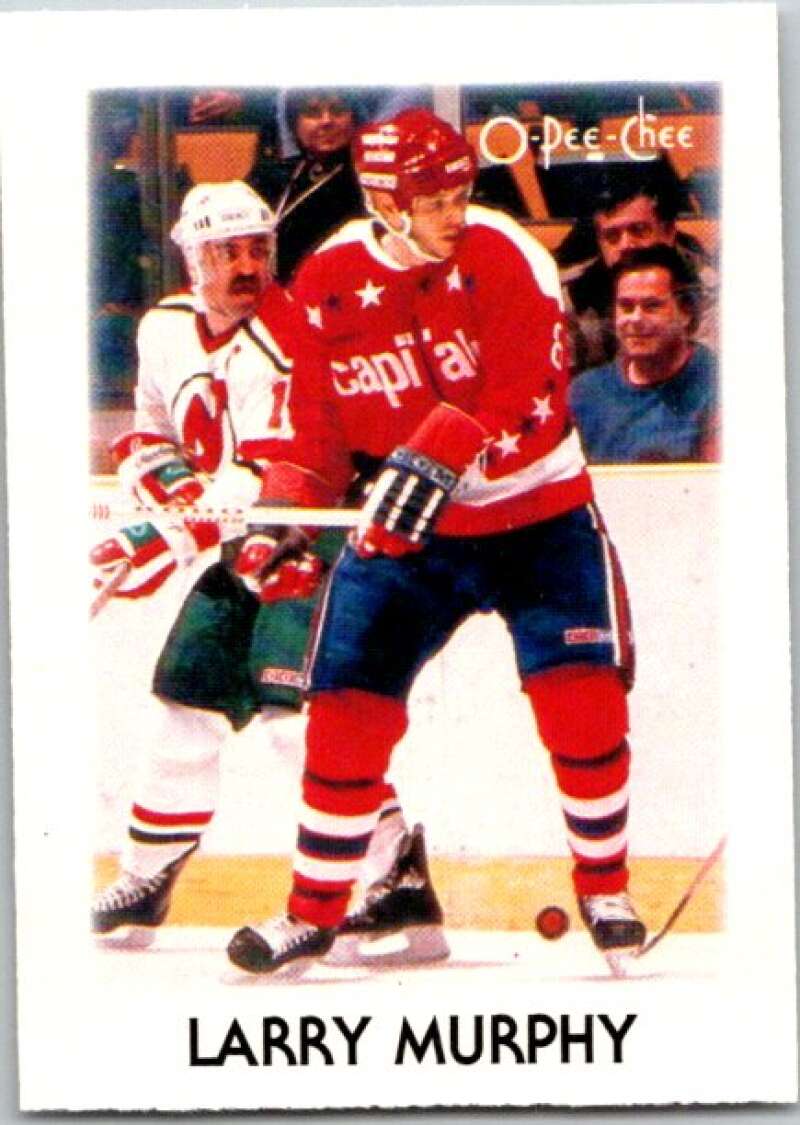 1987-88 O-Pee-Chee Minis #31 Larry Murphy Washington Capitals V84291 Image 1