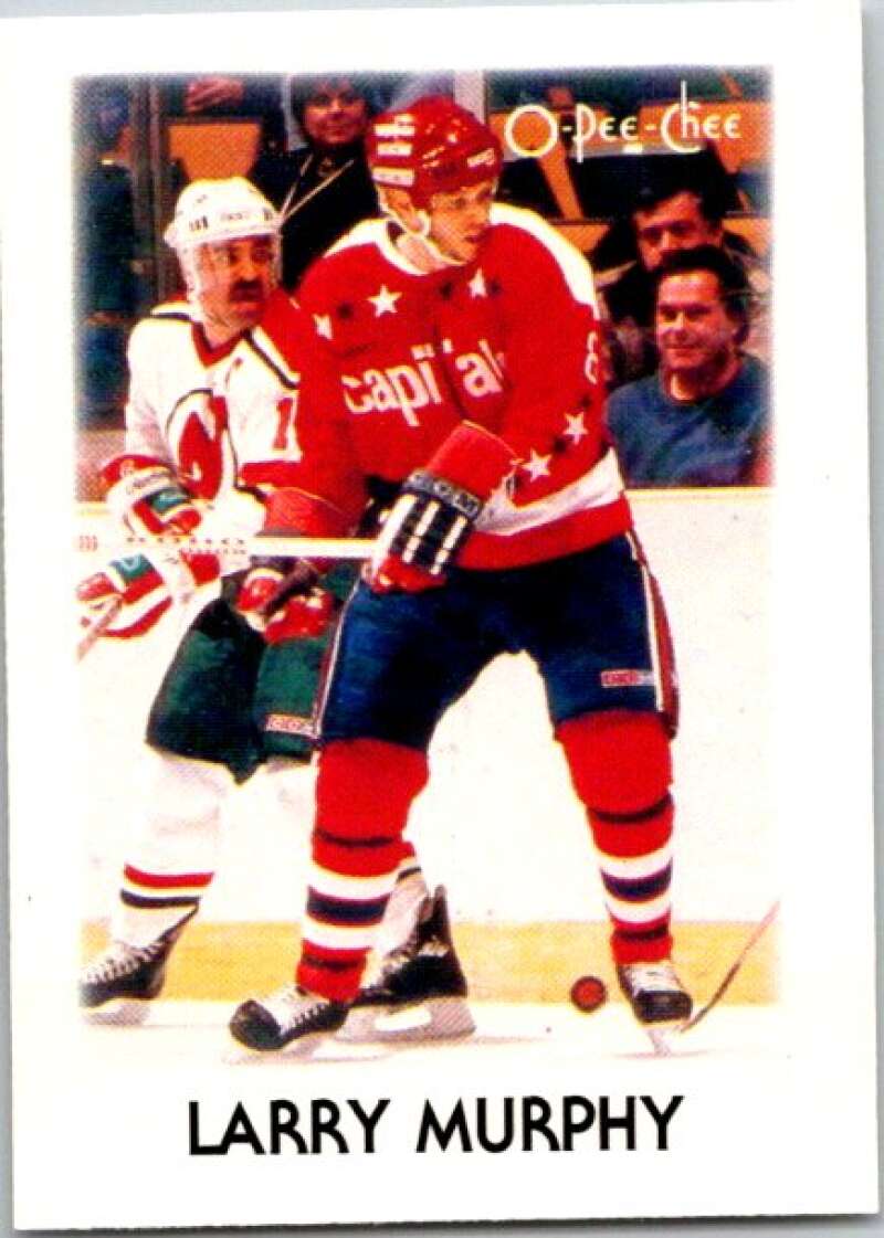1987-88 O-Pee-Chee Minis #31 Larry Murphy Washington Capitals V84292 Image 1