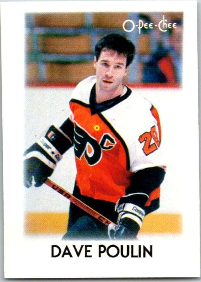 1987-88 O-Pee-Chee Minis #32 Dave Poulin Philadelphia Flyers V84295 Image 1