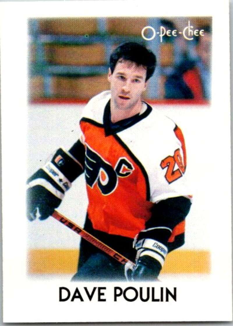 1987-88 O-Pee-Chee Minis #32 Dave Poulin Philadelphia Flyers V84298 Image 1