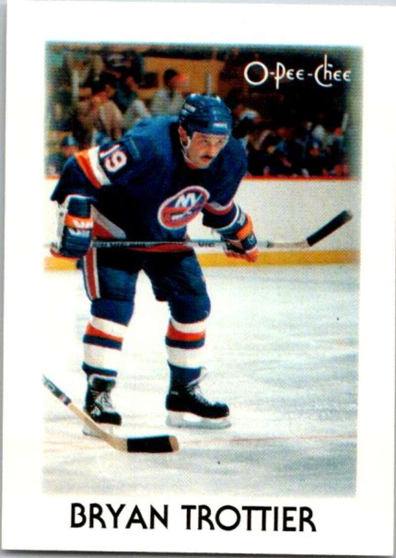 1987-88 O-Pee-Chee Minis #41 Bryan Trottier New York Islanders V84340 Image 1