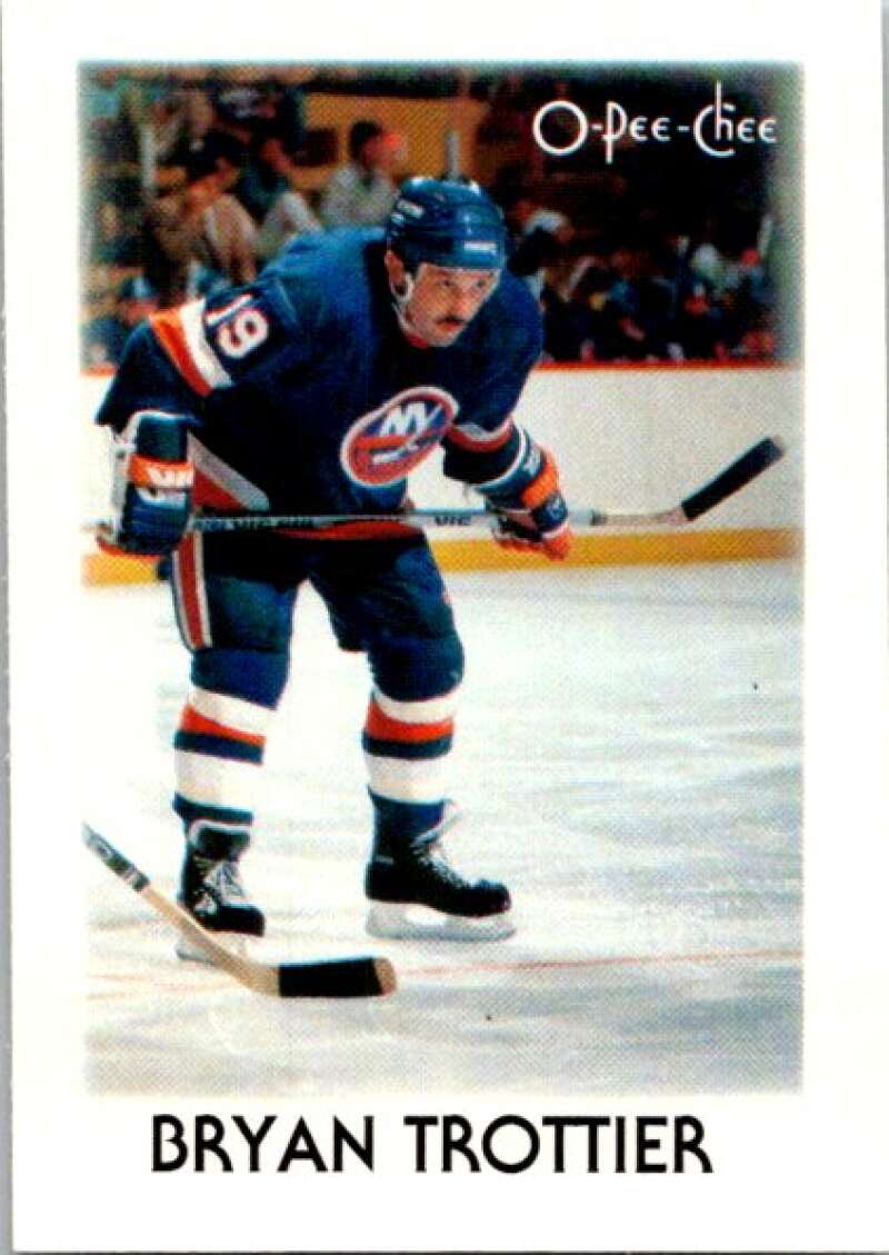 1987-88 O-Pee-Chee Minis #41 Bryan Trottier New York Islanders V84342 Image 1