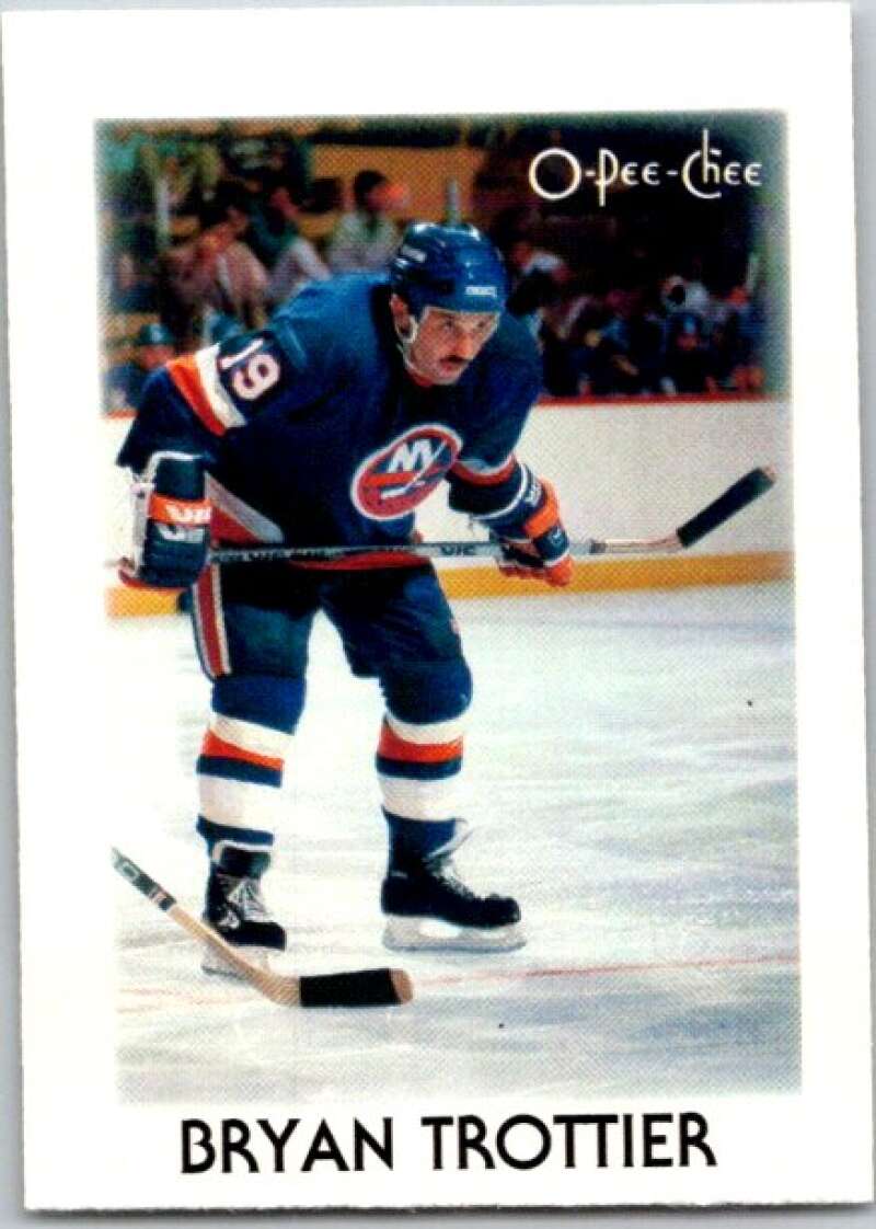 1987-88 O-Pee-Chee Minis #41 Bryan Trottier New York Islanders V84343 Image 1